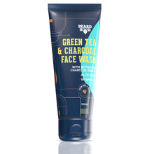Load image into Gallery viewer, Green Tea & Charcoal Face Wash, 100ml