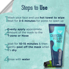 Load image into Gallery viewer, Beardhood Charcoal Peel Off Mask, Set of 2, 200g