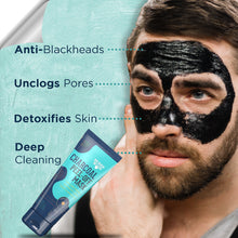 Load image into Gallery viewer, Beardhood Charcoal Peel Off Mask, Set of 2, 200g