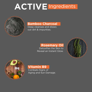 Charcoal Duo (Charcoal Peel Off Mask & Charcoal Face Mask Stick)