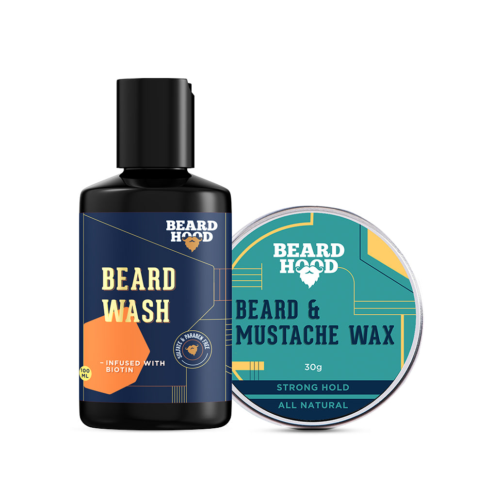 Beard and Mustache Wax & Beard Wash