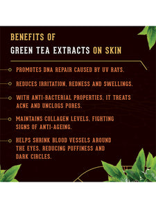 Green Tea Face Wash & Vitamin C Serum Combo
