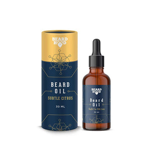 Earthy Tones & Subtle Citrus Beard Oil Combo