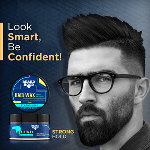 Zero Residue Strong Hold Hair Wax, 100g