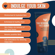 Load image into Gallery viewer, Tan Removal Scrub &amp; Charcoal Peel Off Mask Combo