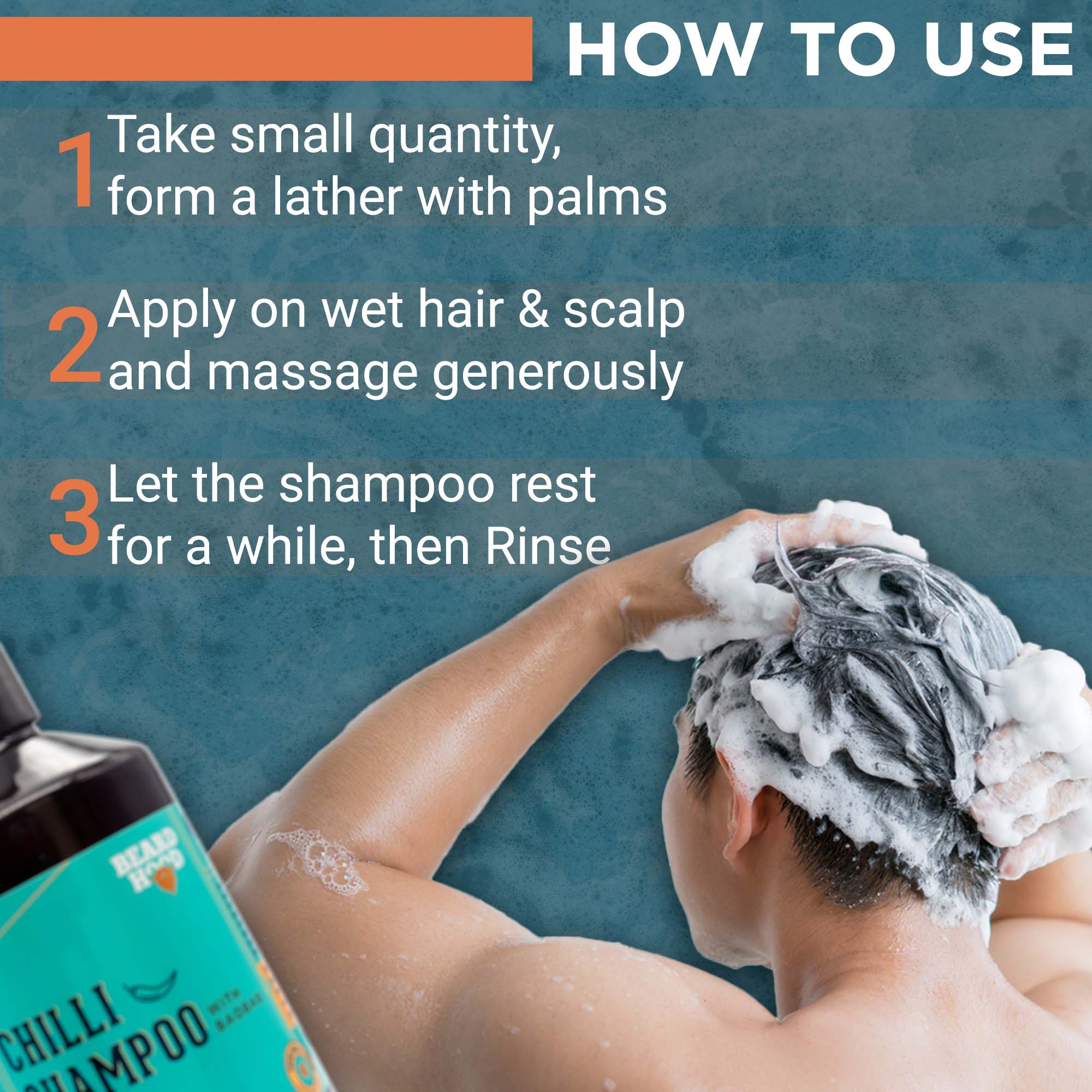 Chilli Shampoo for Growth, 200ml | Beardhood