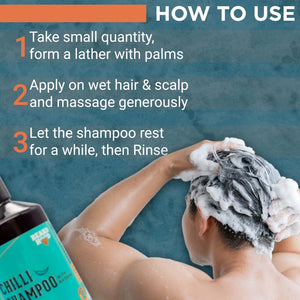 Chilli Shampoo for Hair Growth, 200ml