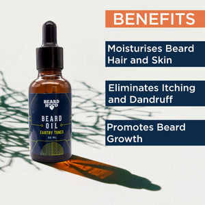 Beard Oil - Earthy Tones, 30ml