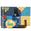 Beard Grooming Kit (Subtle Citrus Beard Oil, Wash, Comb, Softener), Gift Box