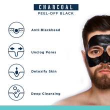 Load image into Gallery viewer, Green Tea Face Wash &amp; Charcoal Peel Off Mask Combo