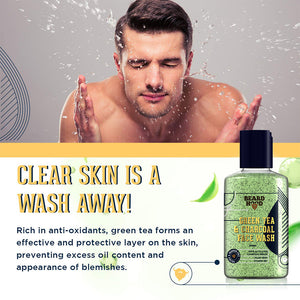 SPF 50 Sunscreen & Green Tea Face Wash Combo