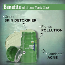 Load image into Gallery viewer, Green Tea Mask Stick &amp; Green Tea Face Wash Combo