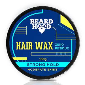 Zero Residue Strong Hold Hair Wax, 100g